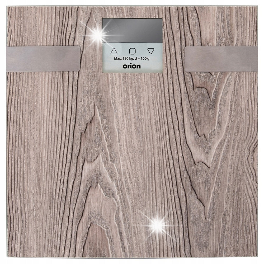 PRECISION GLASS ELECTRONIC BATHROOM SCALE UP TO 180 KG
