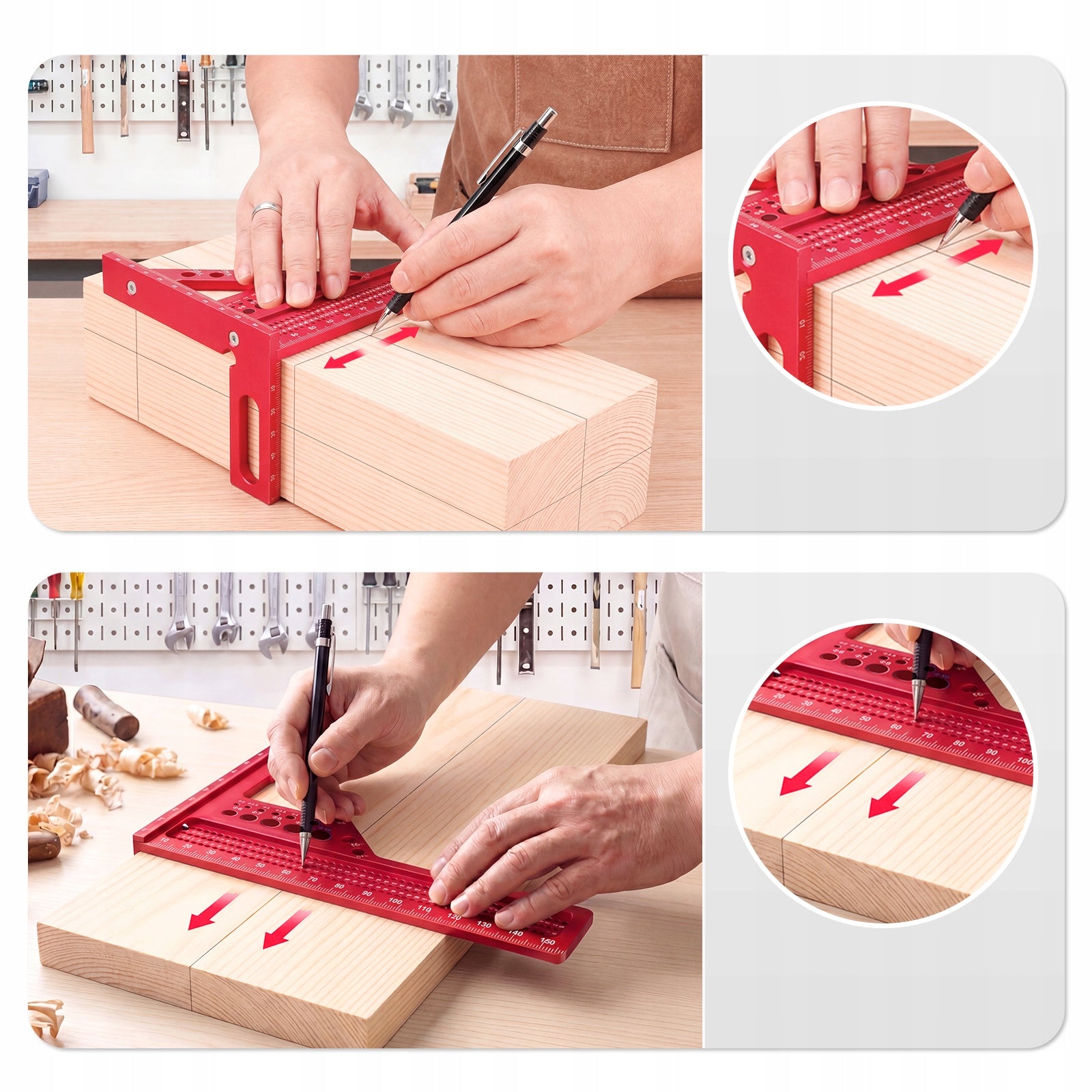 PRECISION METAL CARPENTRY ANGLE FOR 3D WOOD MEASUREMENT AND MARKING Manufacturer code 7HGQY015201AA