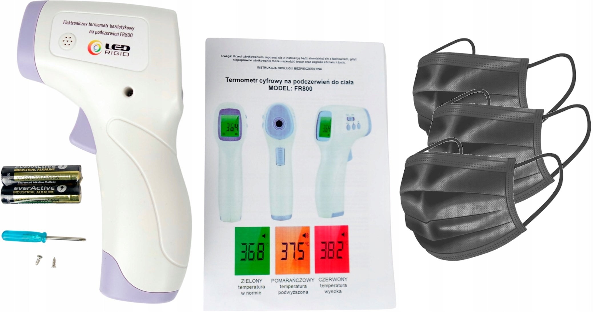 PRECISION NON-CONTACT THERMOMETER INFRARED BONUS