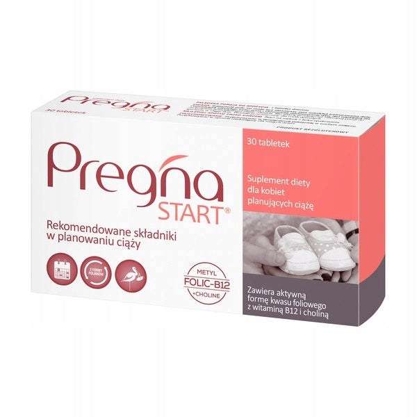 PREGNA START ONA 30 tabl. planning pregnancy quarter foil, Verco