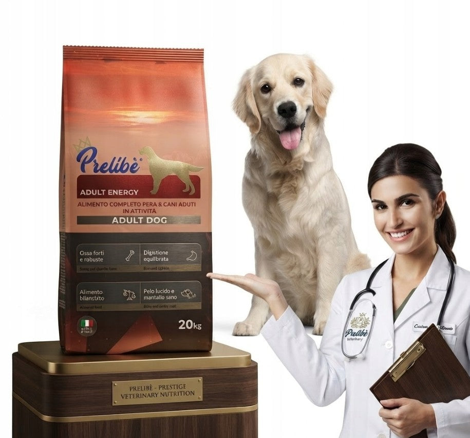 PRELIBE ENERGY 20KG PROTEIN DOG FOOD HUSKY LABRADOR AMSTAFF