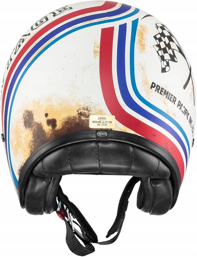 PREMIER VINTAGE K8 BM Motorcycle Helmet XL 59cm Manufacturer Premier Helmets