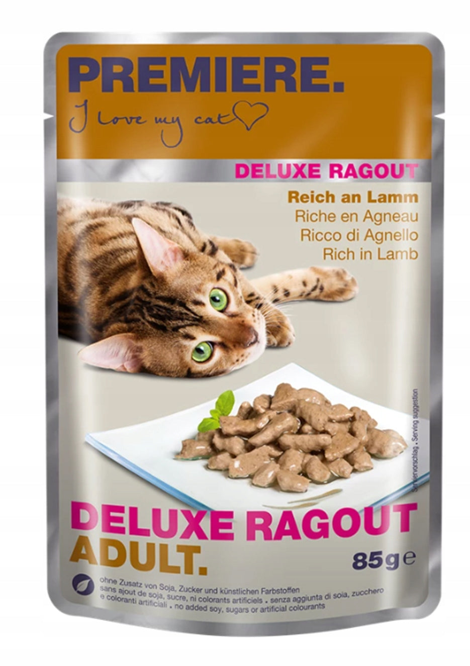 PREMIERE Deluxe Ragout Adult Rich in Lamb 66x85 g