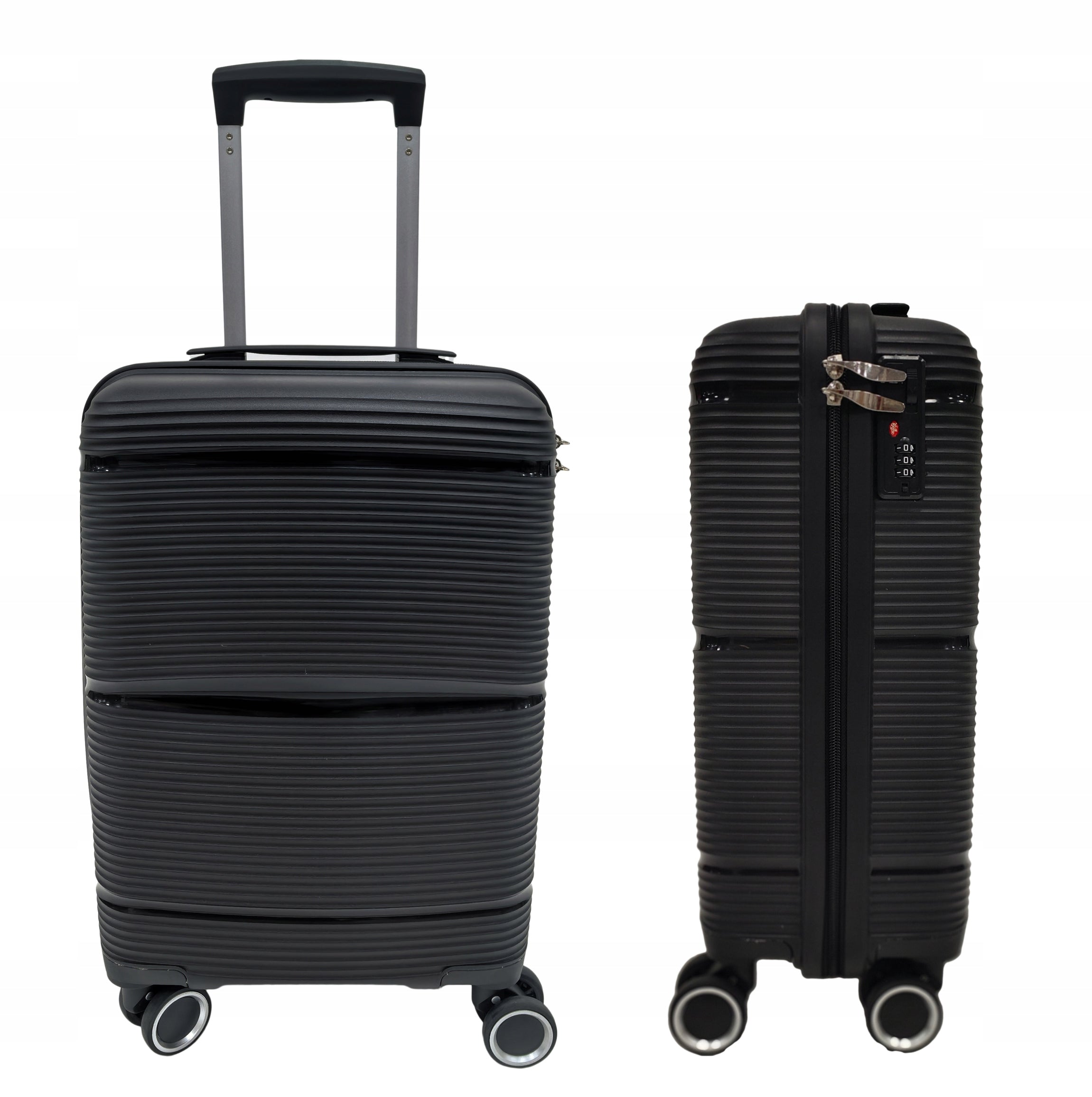 PREMIUM 18 TRAVEL CABIN SUITCASE ON WHEELS SUPER LIGHTWEIGHT RYANAIR WizzAir