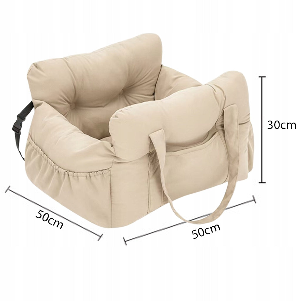 PREMIUM 2IN1 CARRYING BAG FOR CAT DOG 50x50cm CAR SEAT Brand DAZAPETS