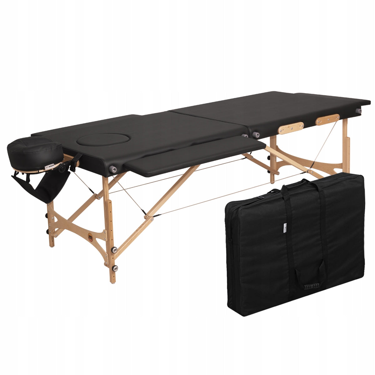 PREMIUM AYA - TABLE MASSAGE BED WITH SOUND Polish WIDE LONG WITH SHELVES EAN (GTIN) 5903351600019
