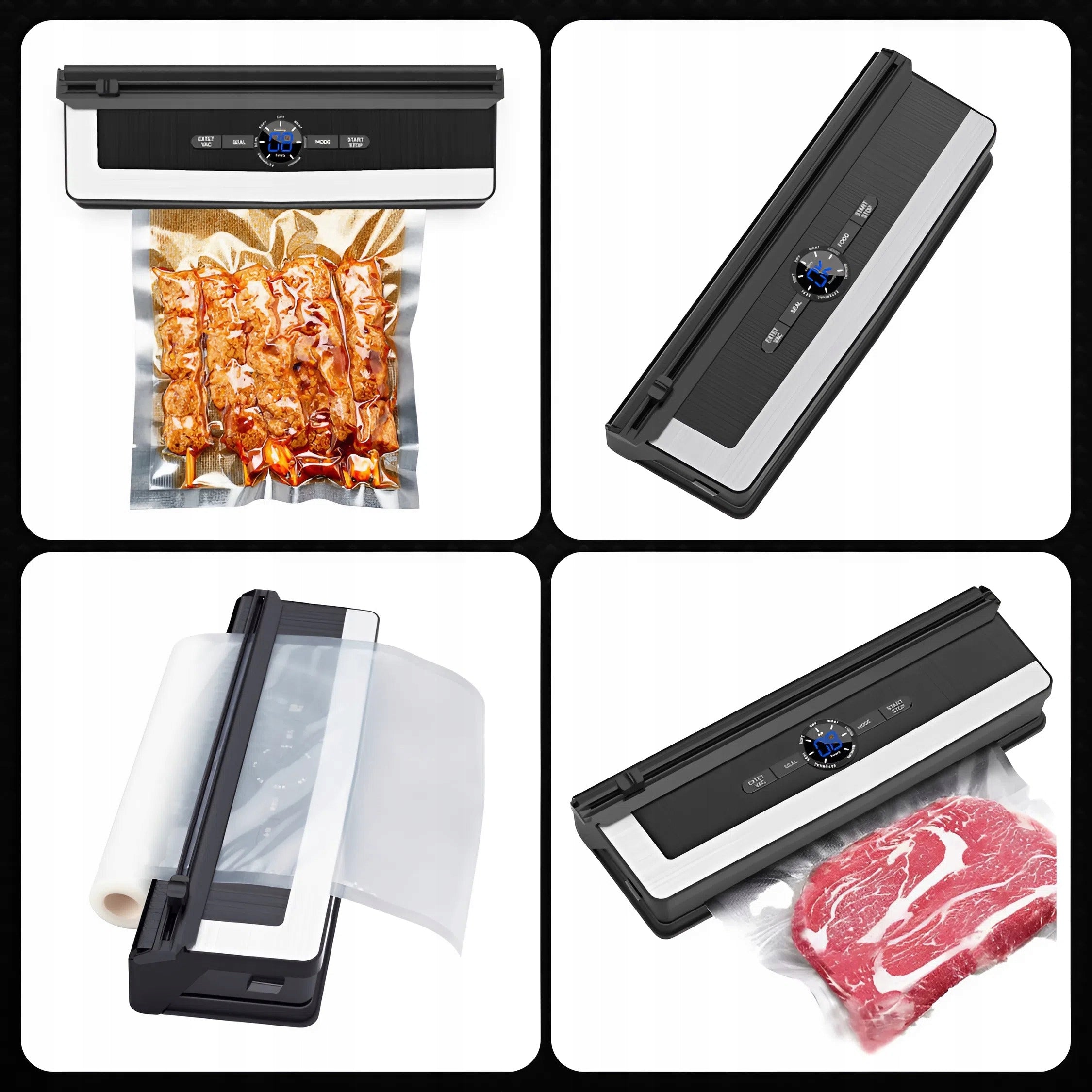 PREMIUM FOOD VACUUM PACKAGING MACHINE FOIL 7 MODES + BAGS Brand MEMFLOW
