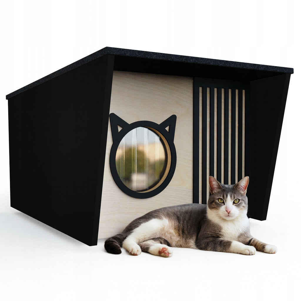 PREMIUM INSULATED HOUSE CAT BED FOR WINTER