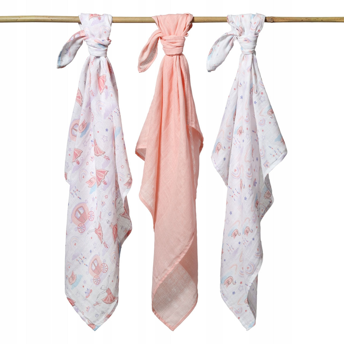 PREMIUM MUSLIN DIAPERS 3 PCS BABYONO Kind muslin