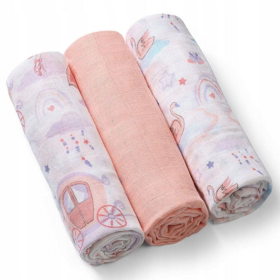 PREMIUM MUSLIN DIAPERS 3 PCS BABYONO