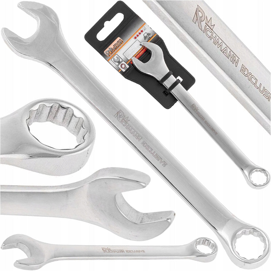 PREMIUM POLISHED FLAT EYE WRENCH SOLID STRONG CR-V 26 MM