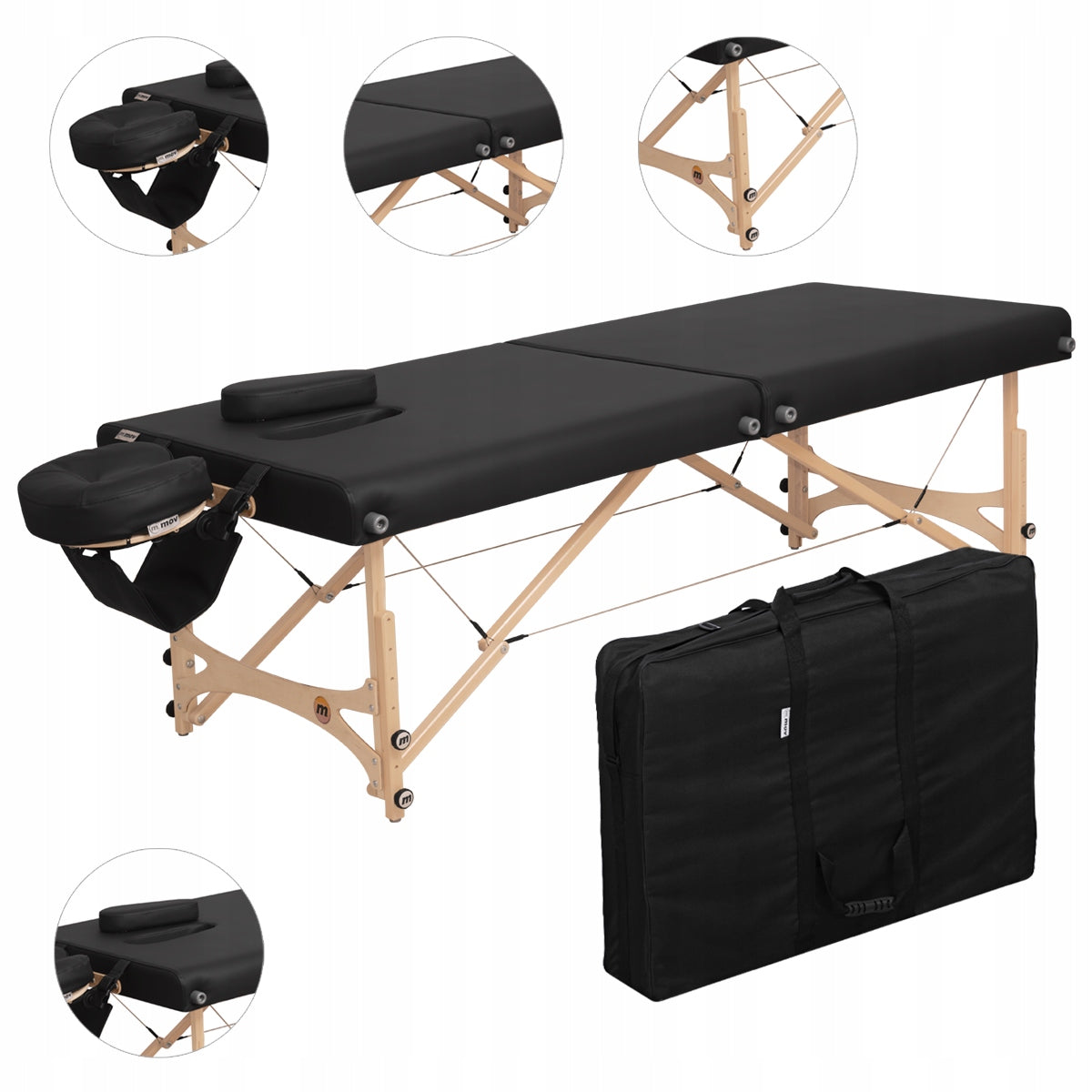 PREMIUM PRO 80 DuraOil - PROFESSIONAL 2 SEC. TABLE MASSAGE BED