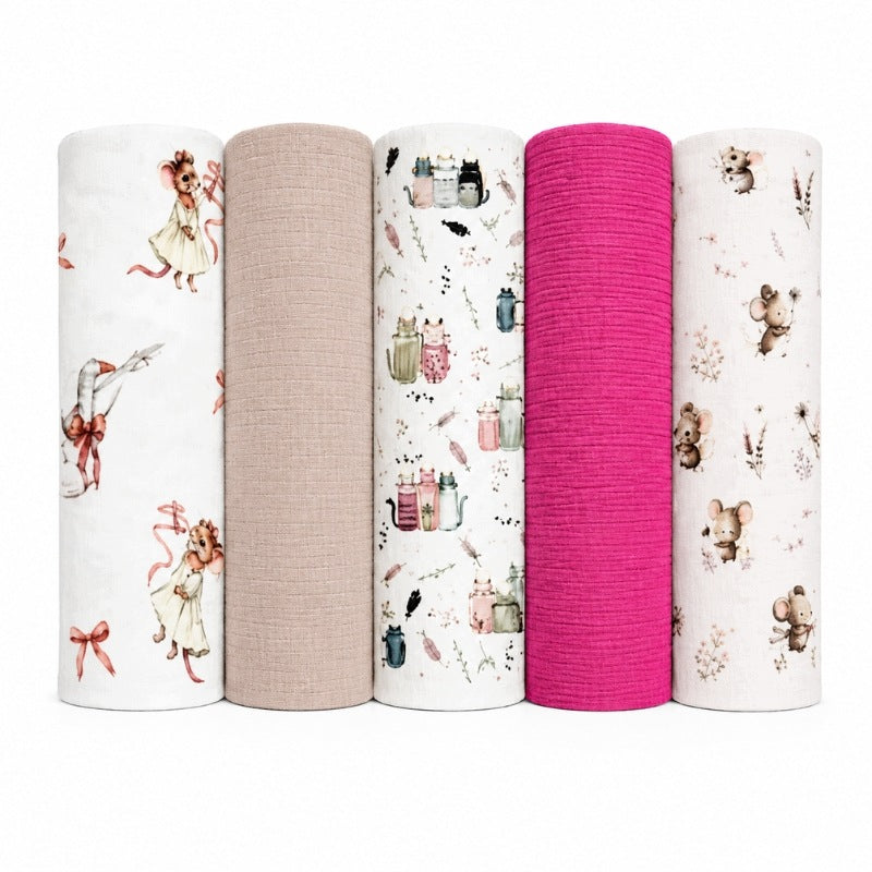 PREMIUM TETRA DIAPERS 100% COTTON Set of 5