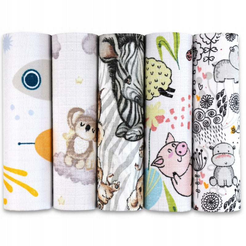 PREMIUM TETRA DIAPERS 100% COTTON Set of 5