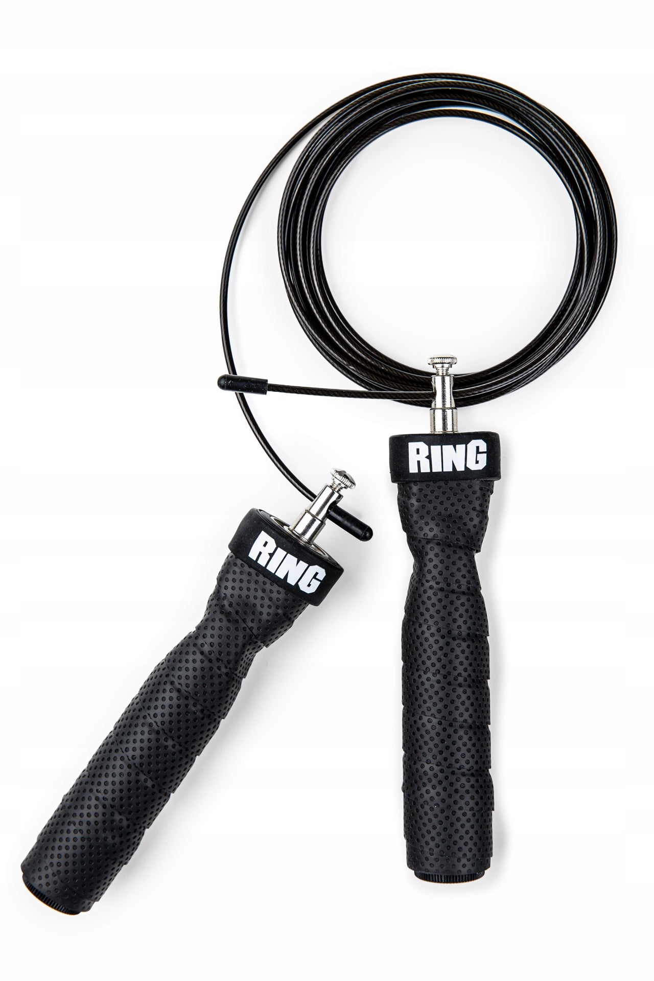 PREMIUM TRAINING JUMP ROPE ADJUSTABLE LENGTH Color black