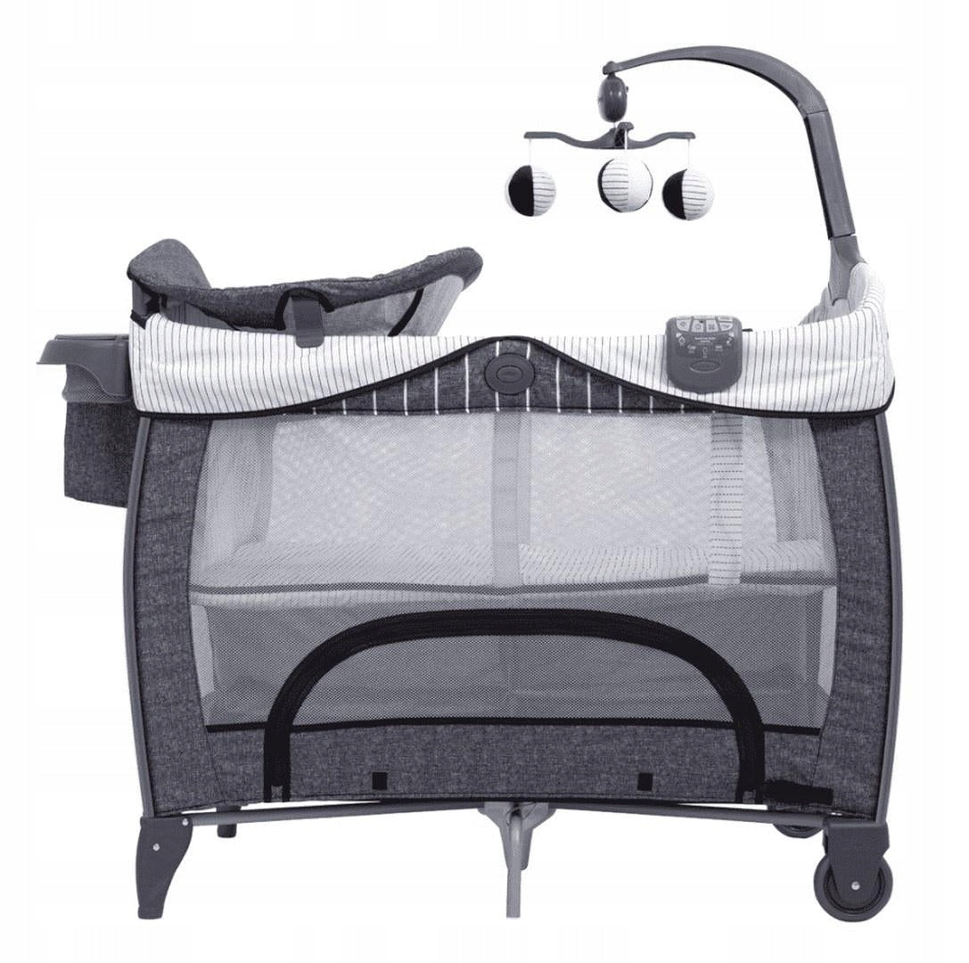PREMIUM TRAVEL COT GRACO CONTOUR PRESTIGE WITH VIBRATION SUITS ME Manufacturer code 5060624770999