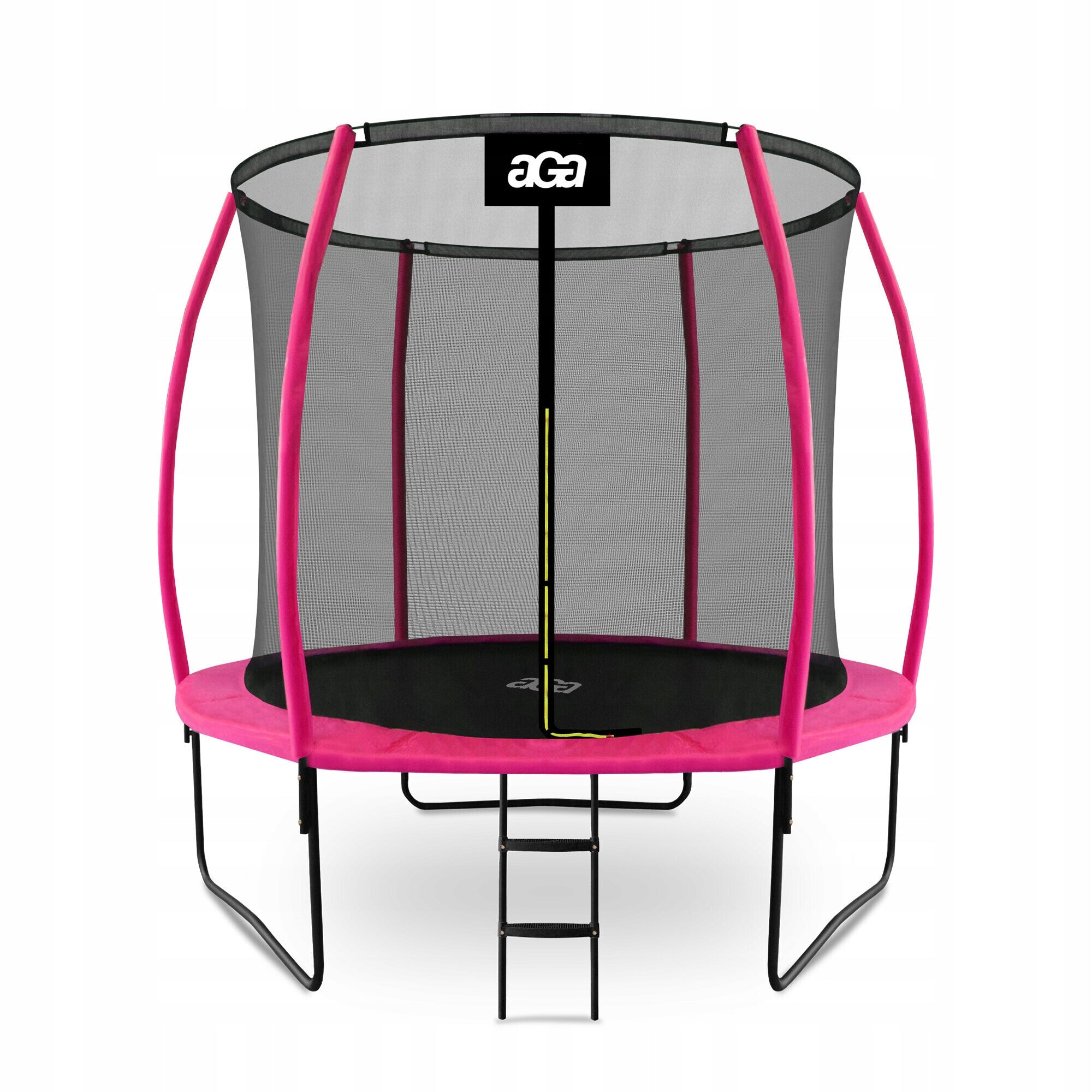 PREMIUM Trampoline SPORT EXCLUSIVE 250 cm 8 ft Aga Pink STRONG Safe Brand Aga