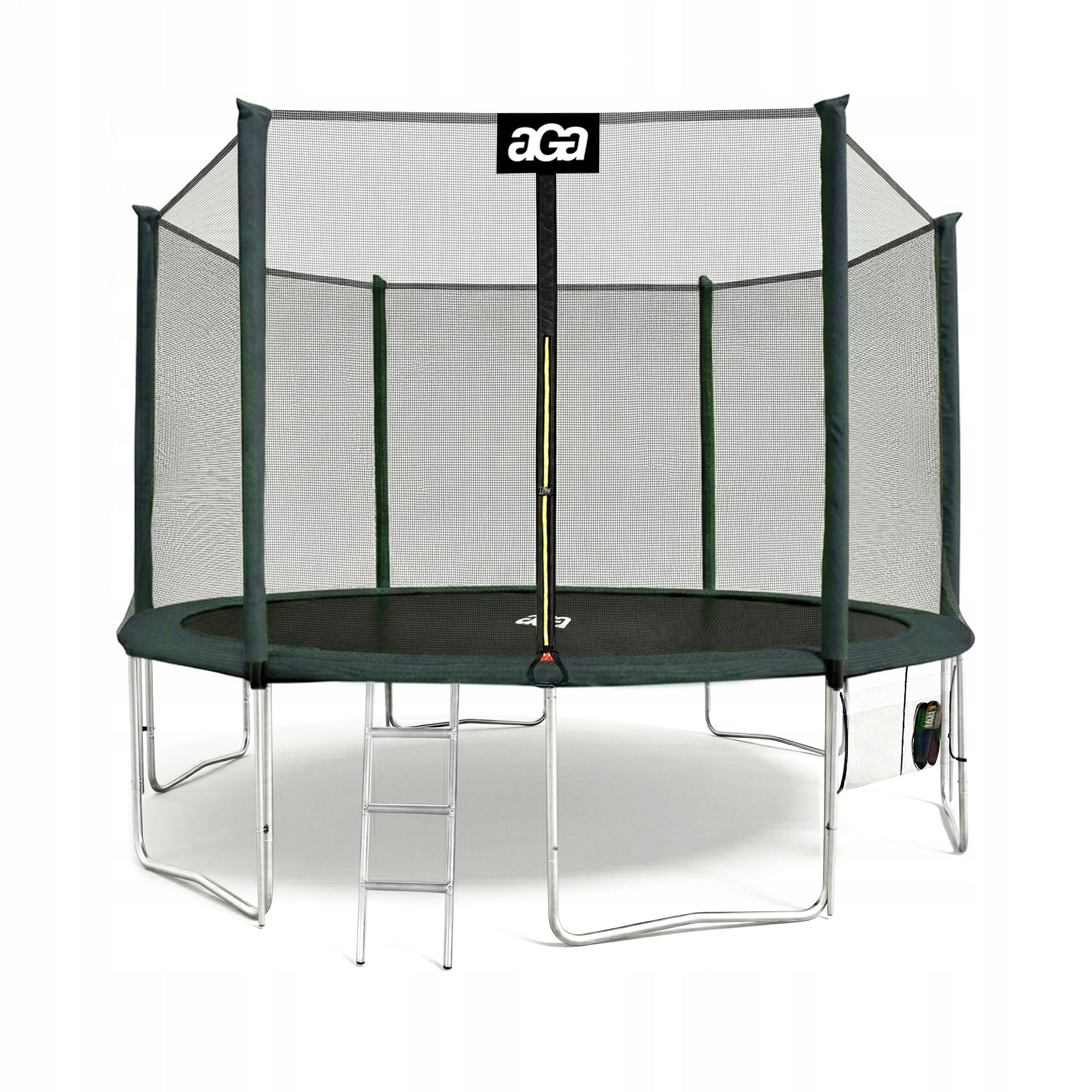PREMIUM Trampoline SPORT PRO 400 cm 13 ft Aga Green DG MAX Safety Brand Aga