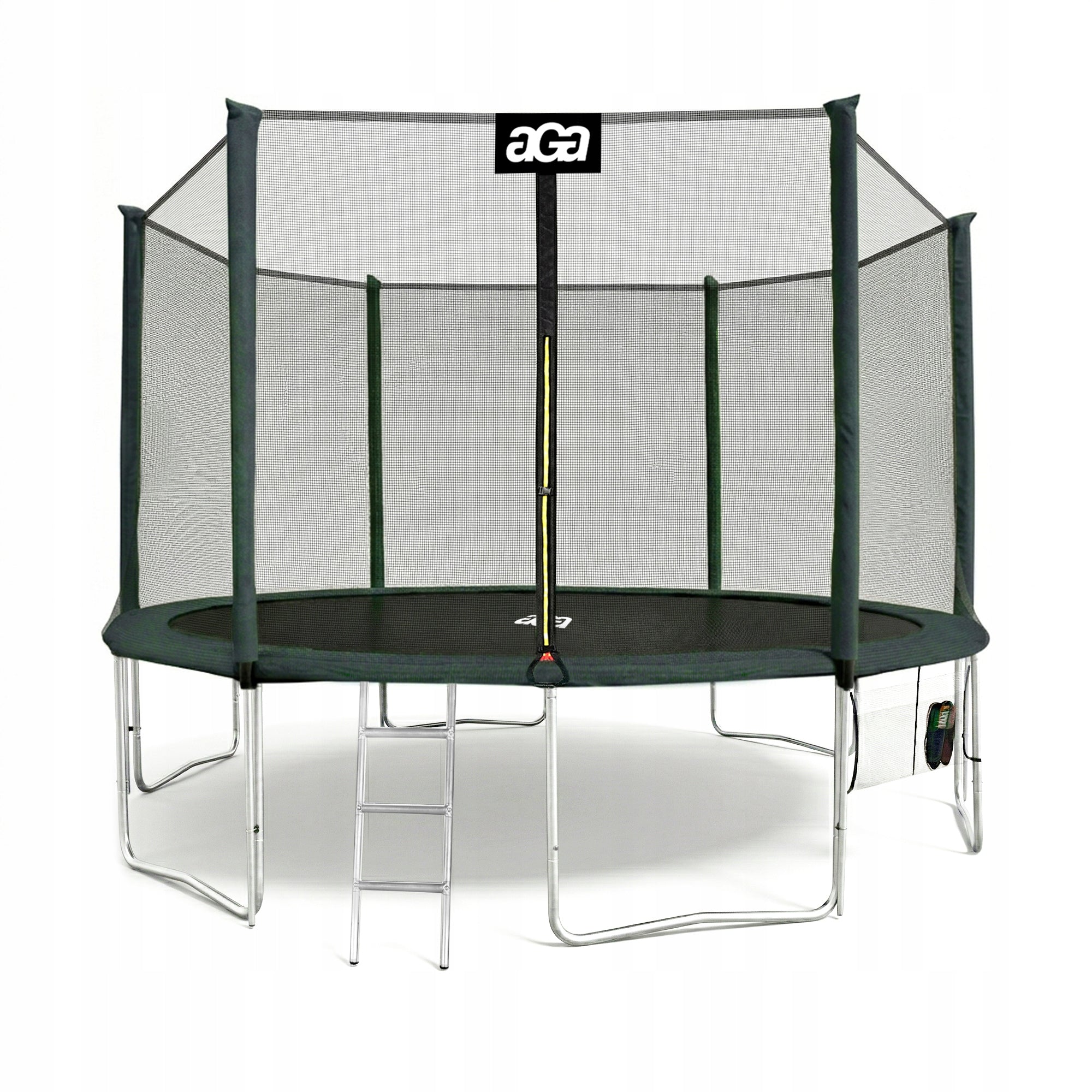 PREMIUM Trampoline SPORT PRO 430 cm 14 ft Aga Green DG MAX Safety Brand Aga