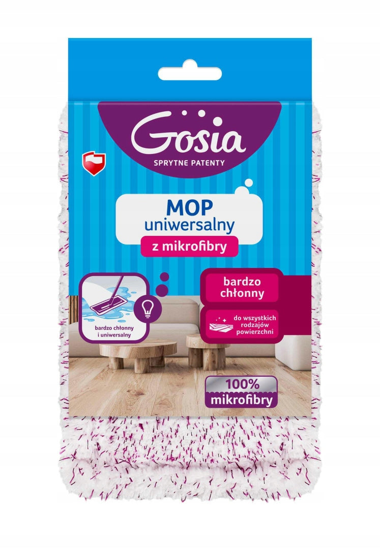 PREMIUM UNIVERSAL CARTRIDGE FOR FLAT MOP GOSIA VERY ABSORBENT