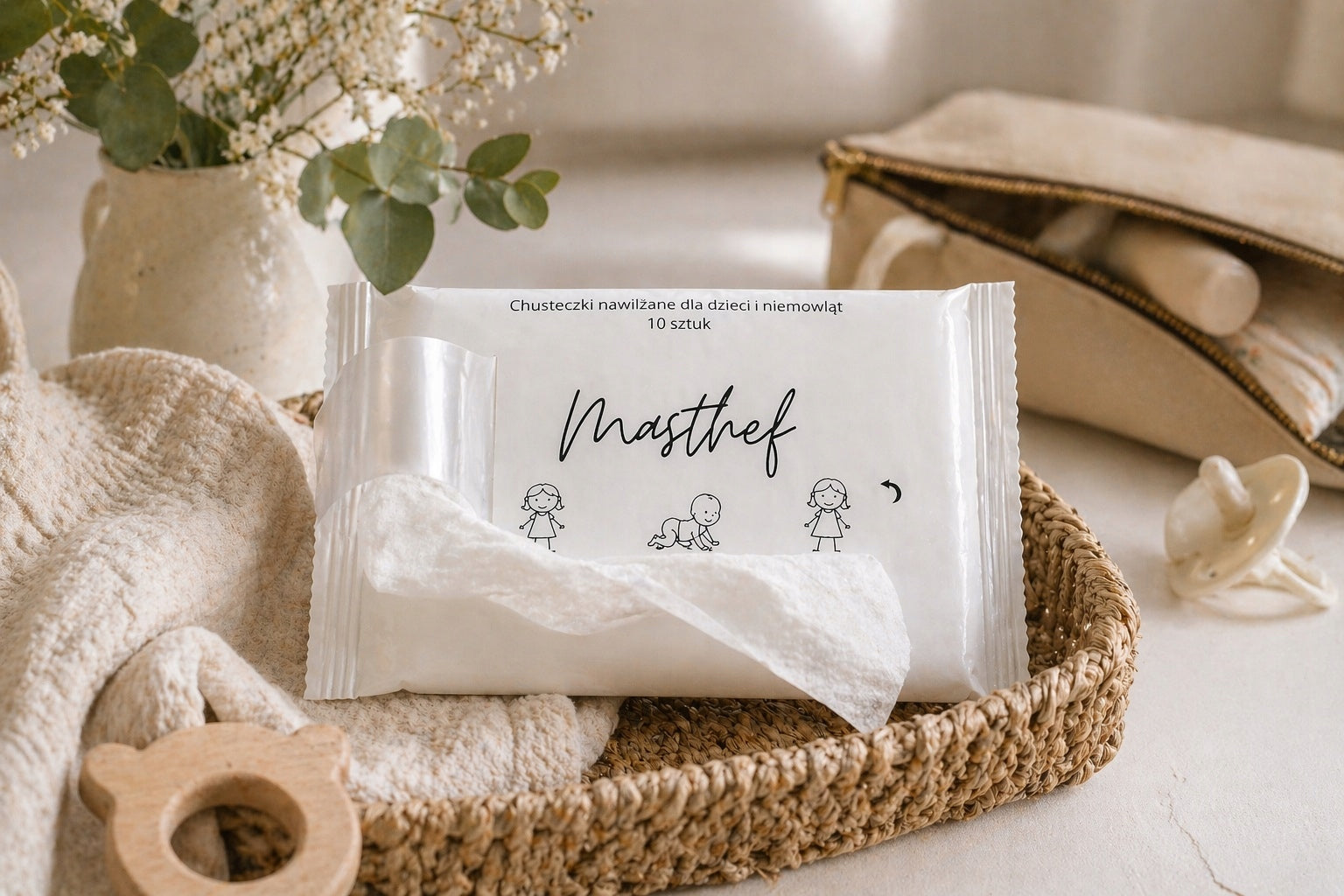 PREMIUM WET WIPES FOR BABY BABIES WITH PANTHENOL 100PCS Brand no brand