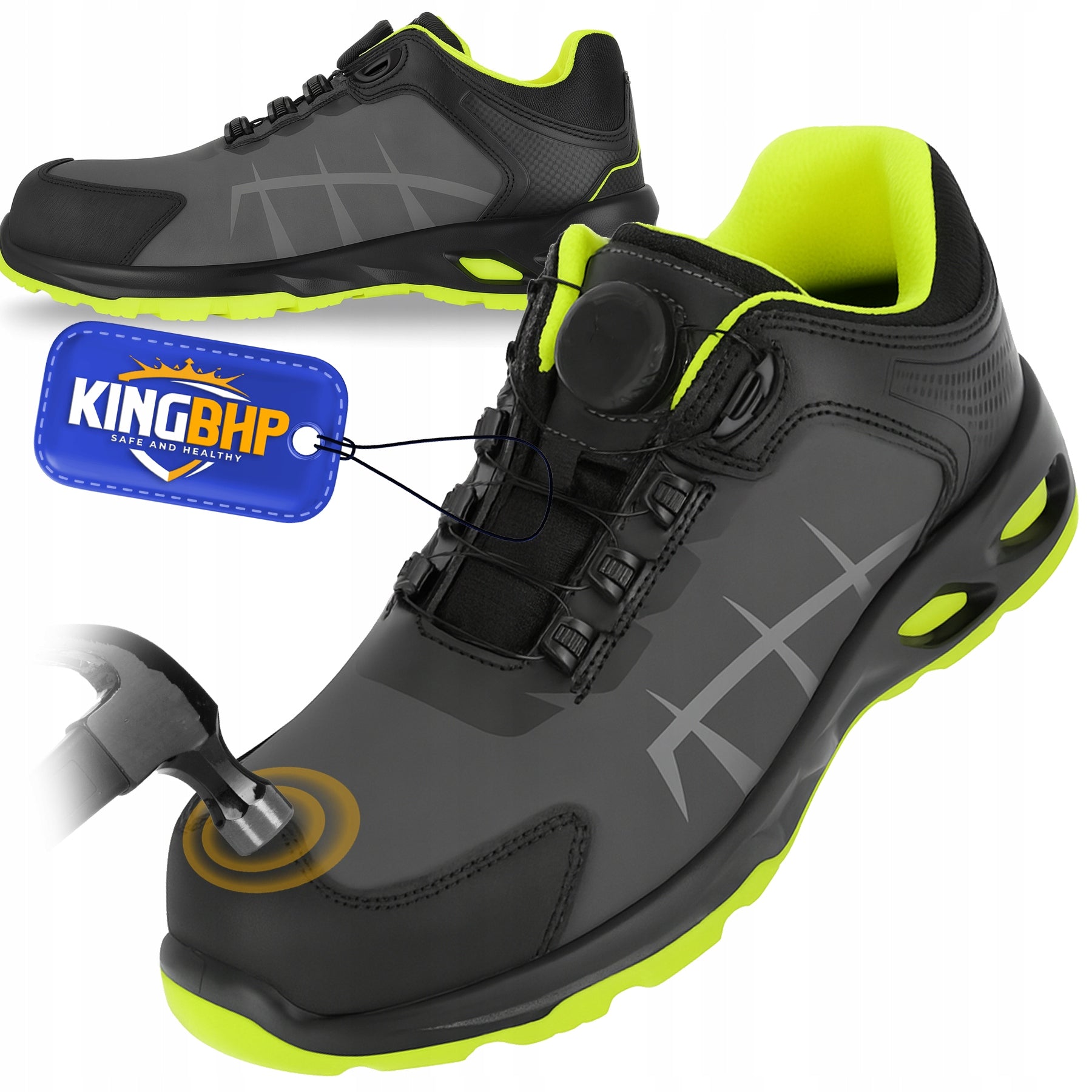 PREMIUM WORK SHOES Safety shoes NEXO S3S BOA ULTRA LIGHTWEIGHT ELASTIC