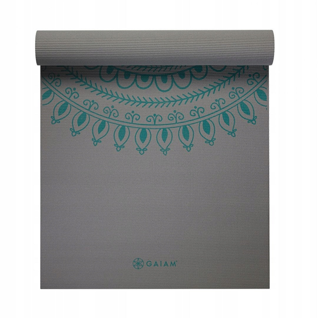 PREMIUM YOGA MAT BIG MARRAKESH 6 MM 6218 GAIAM Color gray