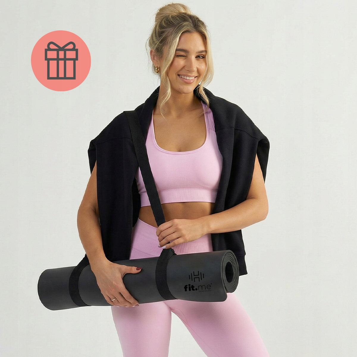 PREMIUM YOGA MAT PILATES EXERCISE RUBBER PU STABLE NON-SLIP Packaging status original