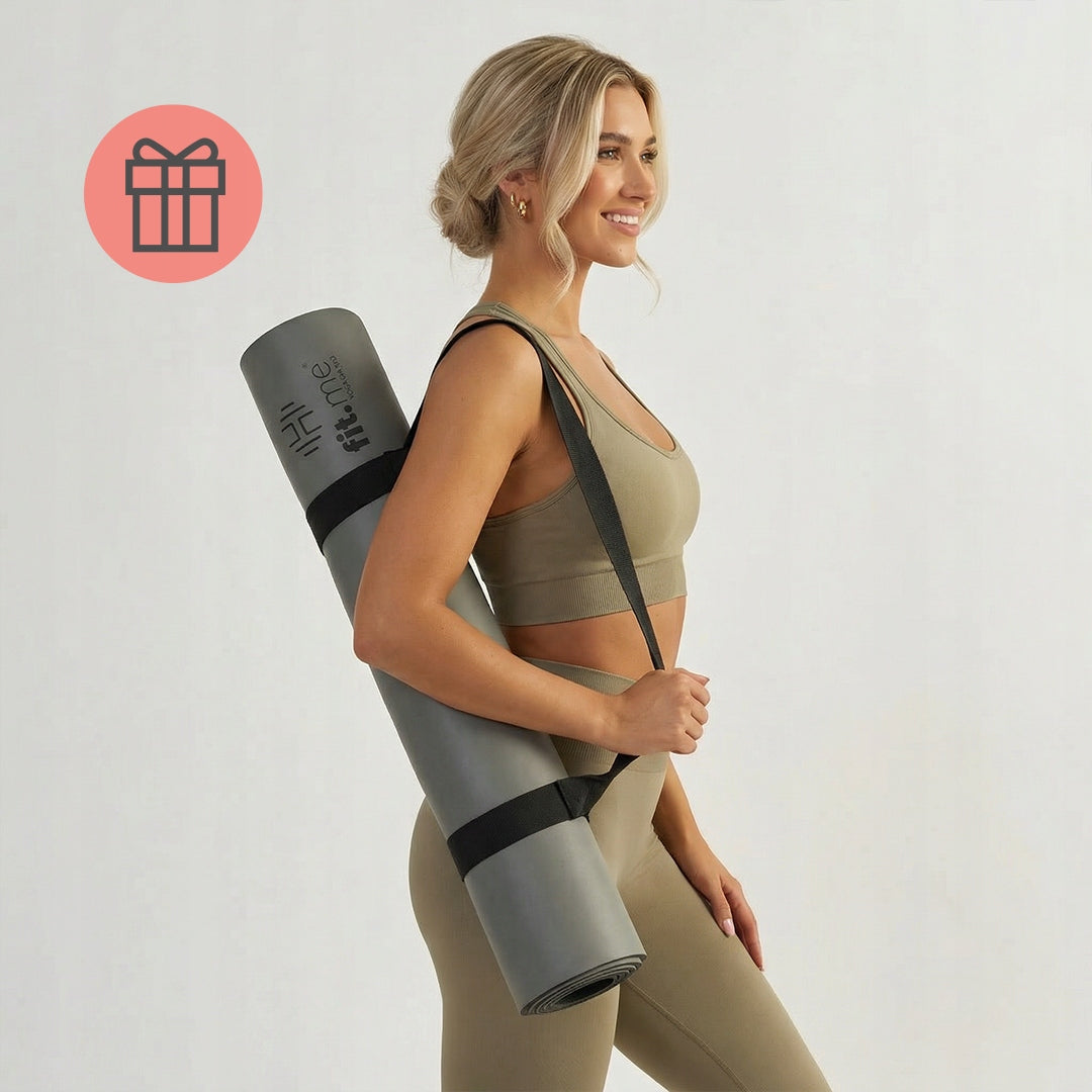 PREMIUM YOGA MAT PILATES EXERCISE RUBBER PU STABLE NON-SLIP Packaging status original