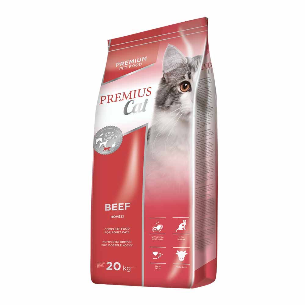 PREMIUS CAT BEEF 20 kg CAT FOOD +