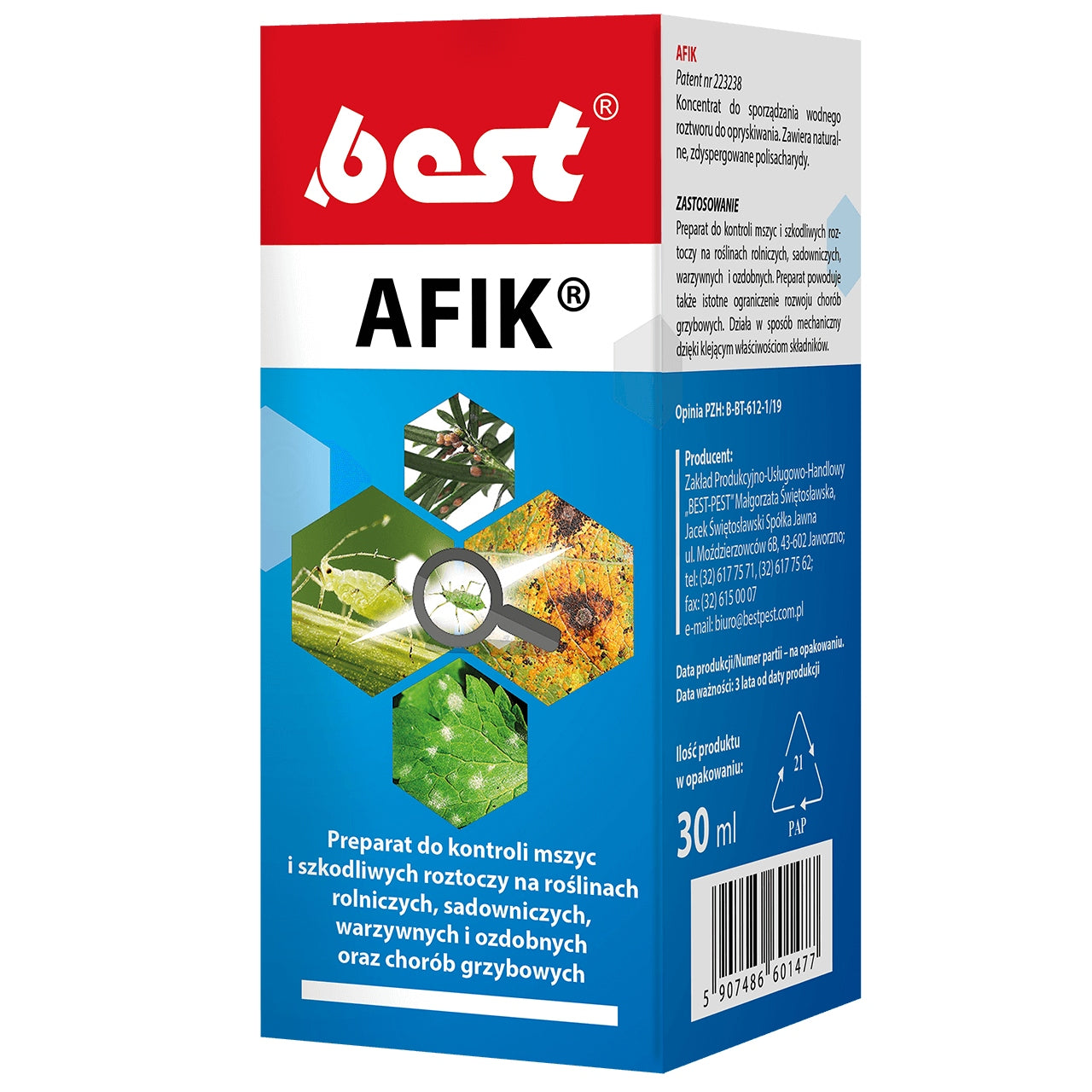 PREPARATION FOR APHIDS SPIDER MITES AFFIK 30ML EVEN FOR 10L OF WATER!