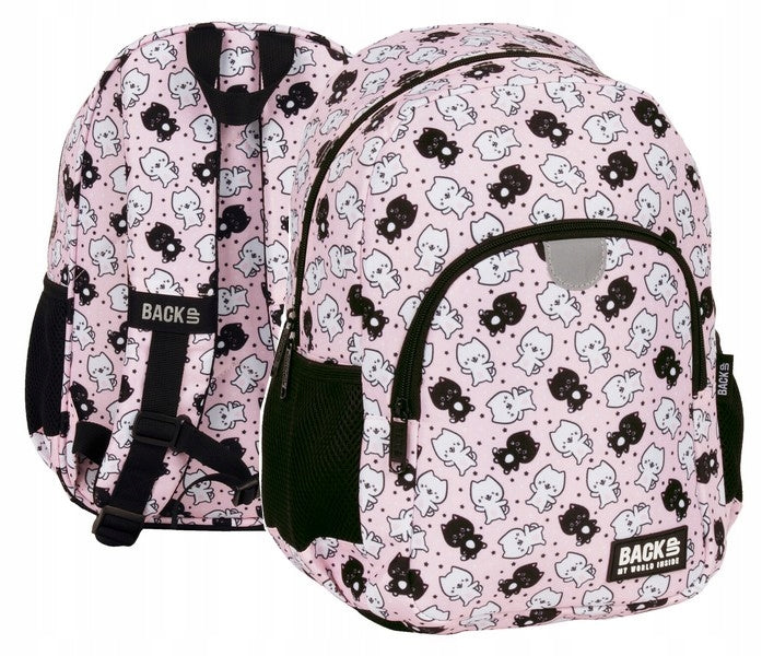 PRESCHOOL BACKPACK HIKING CATS FOR GIRLS