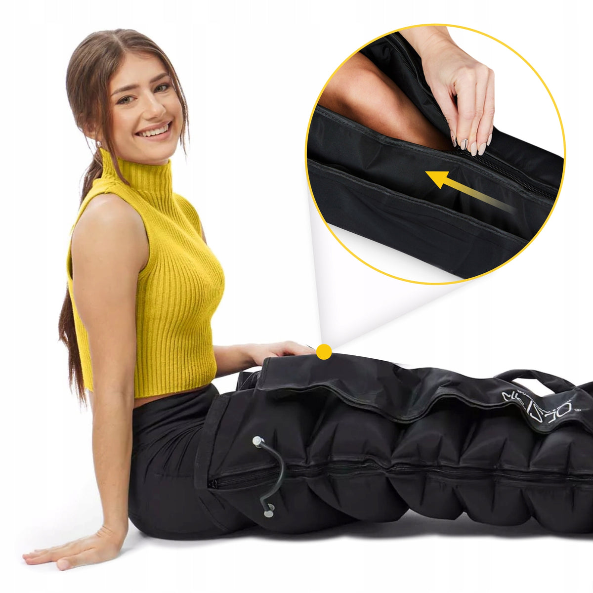 PRESOTHERAPY CUFF EXTENDER FOR LYMPHATIC DRAINAGE XXL Manufacturer code Poszerzacz do mankietów do presoterapii XXL