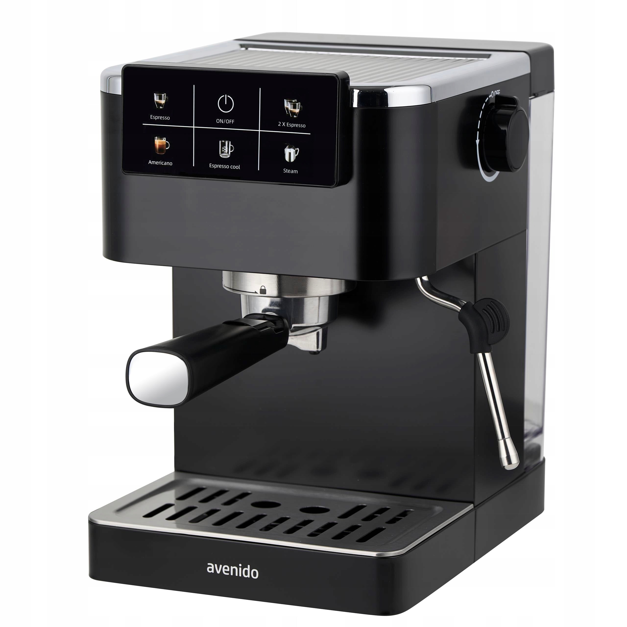 PRESSURE COFFEE MAKER 20 bar 1350W Automatic Flask + Foamer Manufacturer code AV4393