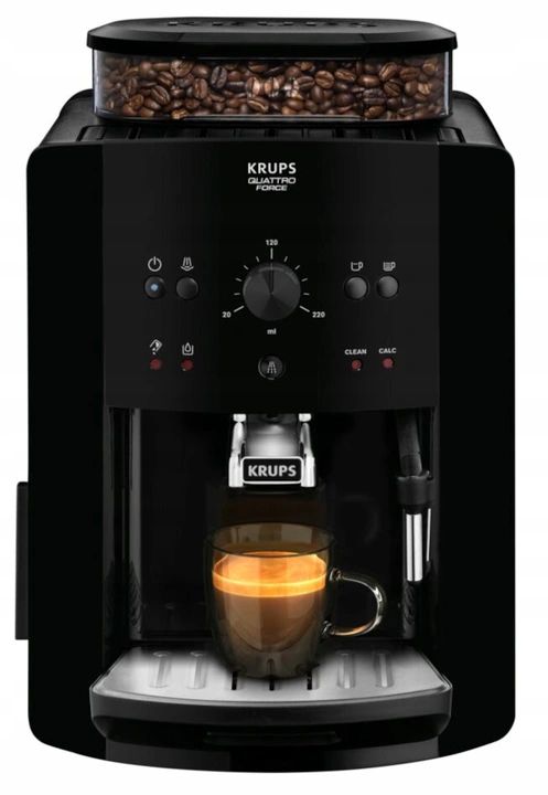 PRESSURE COFFEE MAKER KRUPS AUTOMATIC BLACK!! Manufacturer code EA811010