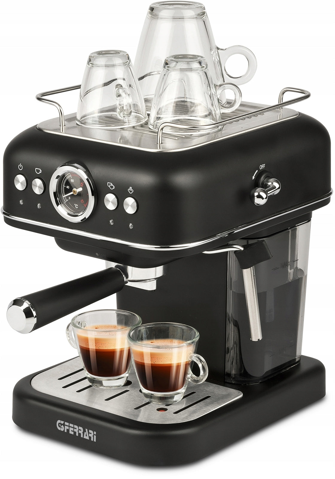 PRESSURE COOKER RETRO 15 bar FROTHER