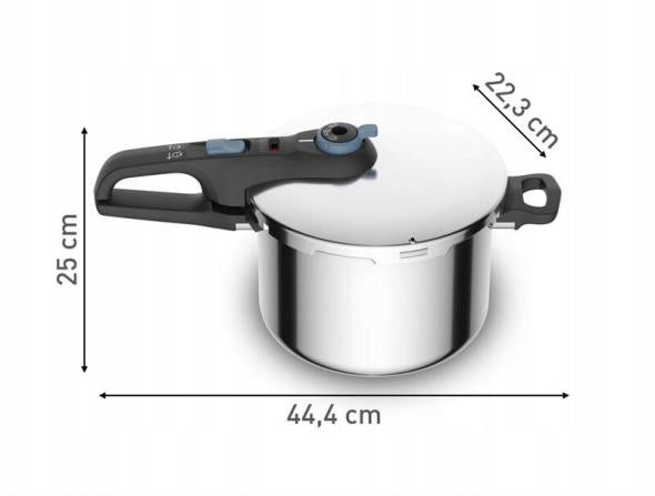 PRESSURE COOKER TEFAL SECURE TRENDY PRESSURE 6L INDUCTION P2580701 EAN (GTIN) 3045384363430