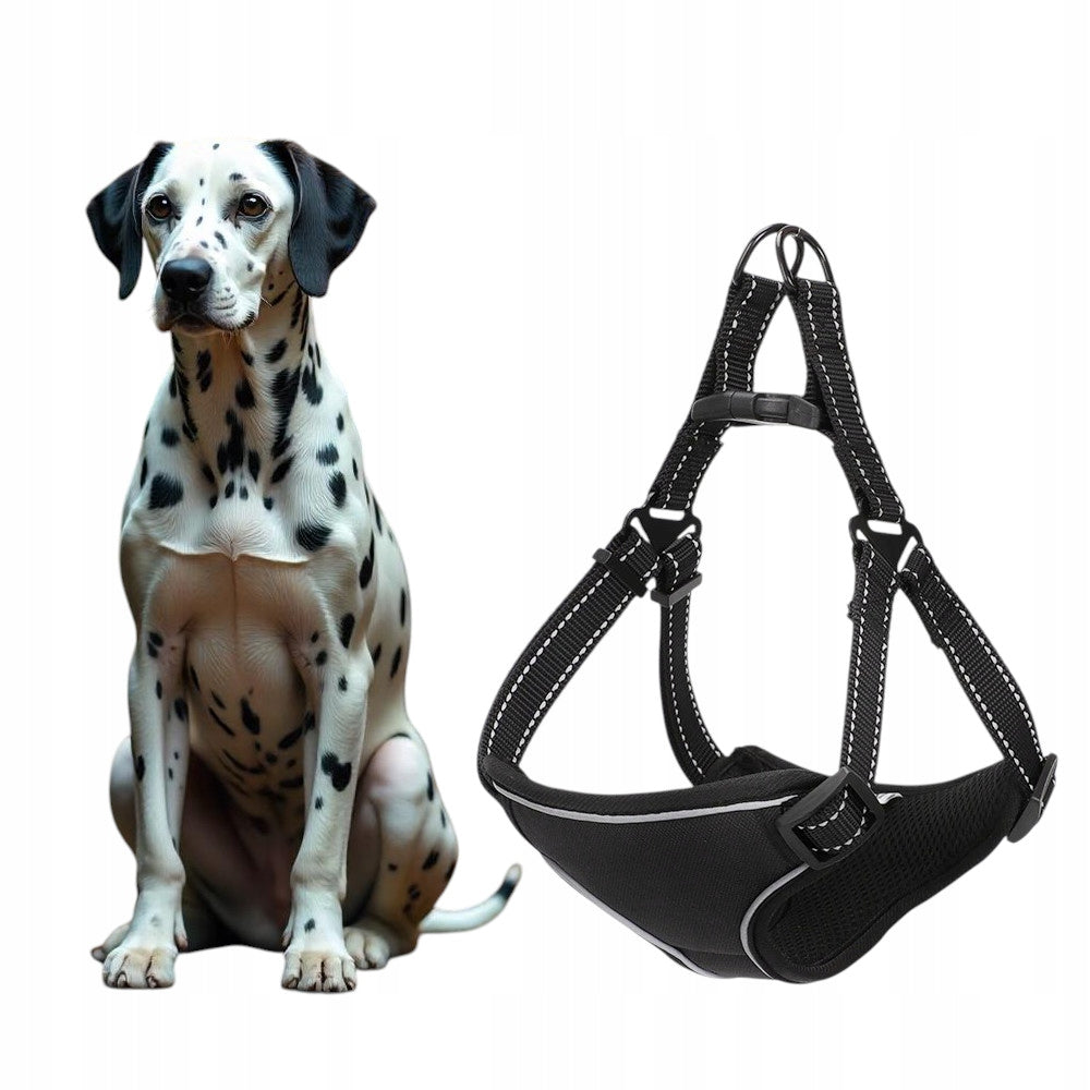 PRESSURE-FREE DOG HARNESS COMFORTABLE AND SAFE REFLECTIVE L