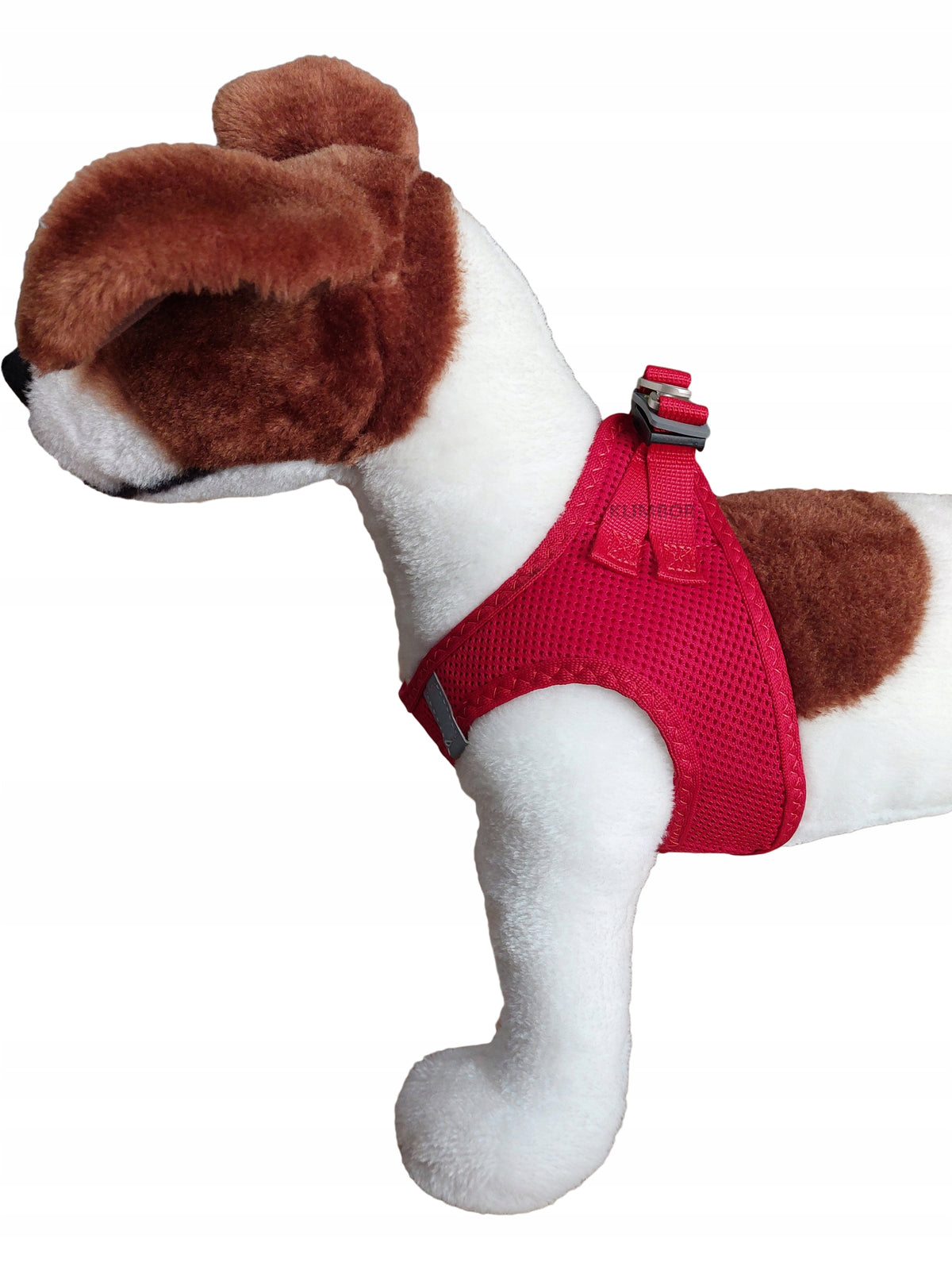 PRESSURE-FREE DOG HARNESS RED LIGHT WITH EYE FOR LEASH RATLEREK 2XS