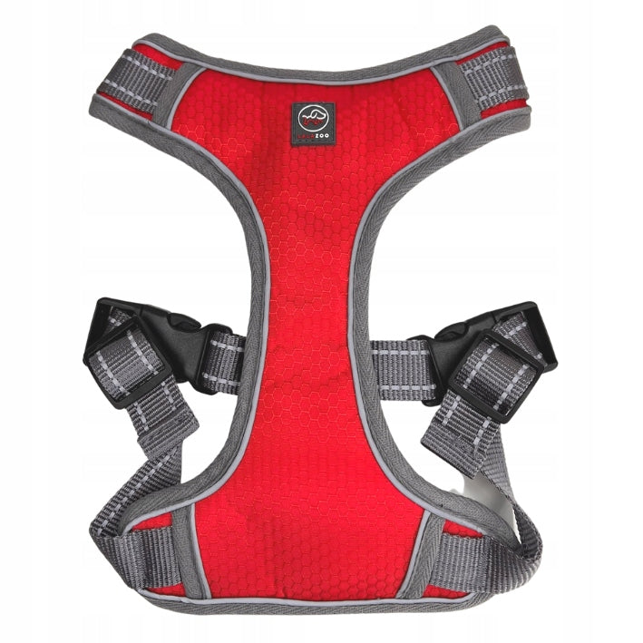 PRESSURE-FREE DOG HARNESS STRONG DURABLE GUARD SOLID red M Manufacturer code 5903857445602