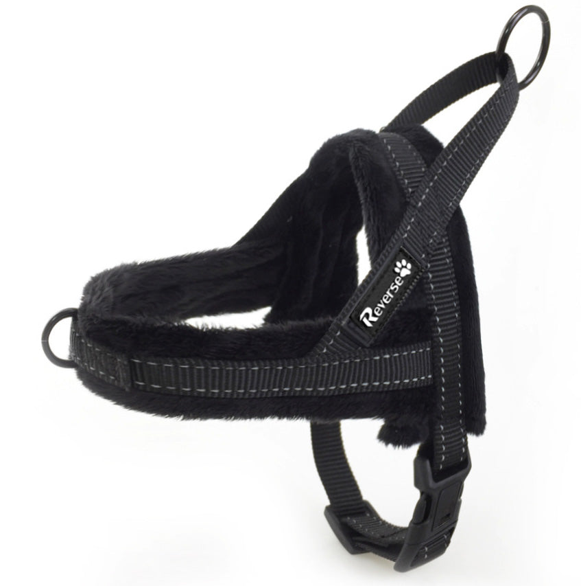 PRESSURE-FREE GUARD HARNESS FOR DOG STRONG SOFT LINING NORWEGIAN XXS Brand Reverse
