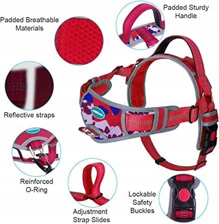PRESSURE-FREE HARNESS FOR BIG DOG STRONG SOFT SIZE XL Brand no brand