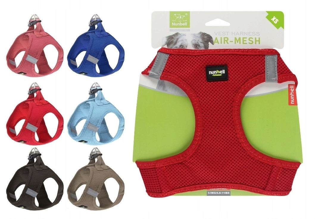 PRESSURE-FREE HARNESS FOR SMALL DOG LIGHTWEIGHT BREATHABLE RATLEREK 3XS Kind walking harness