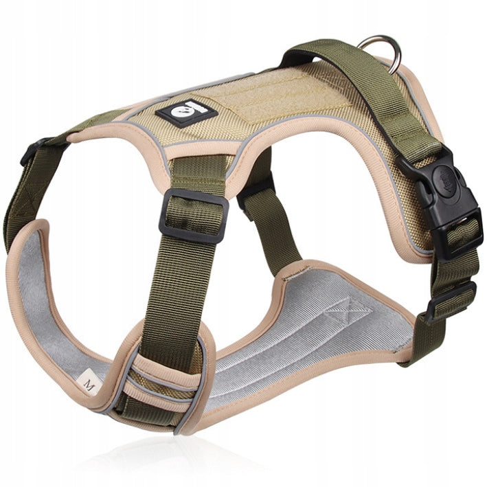 PRESSURE-FREE HARNESS GUARD for dog BOSTON L MILITARY