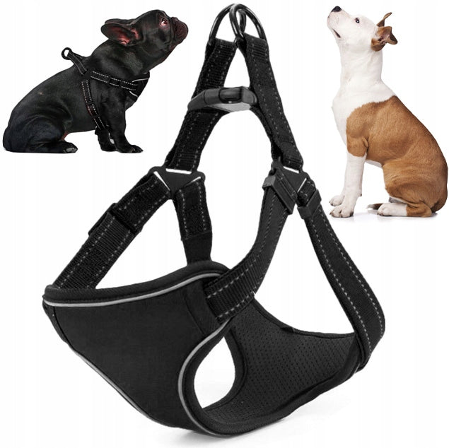 PRESSURE-FREE HARNESS STRONG COMFORTABLE STRONG FOR DOG 36-50 cm ros. S