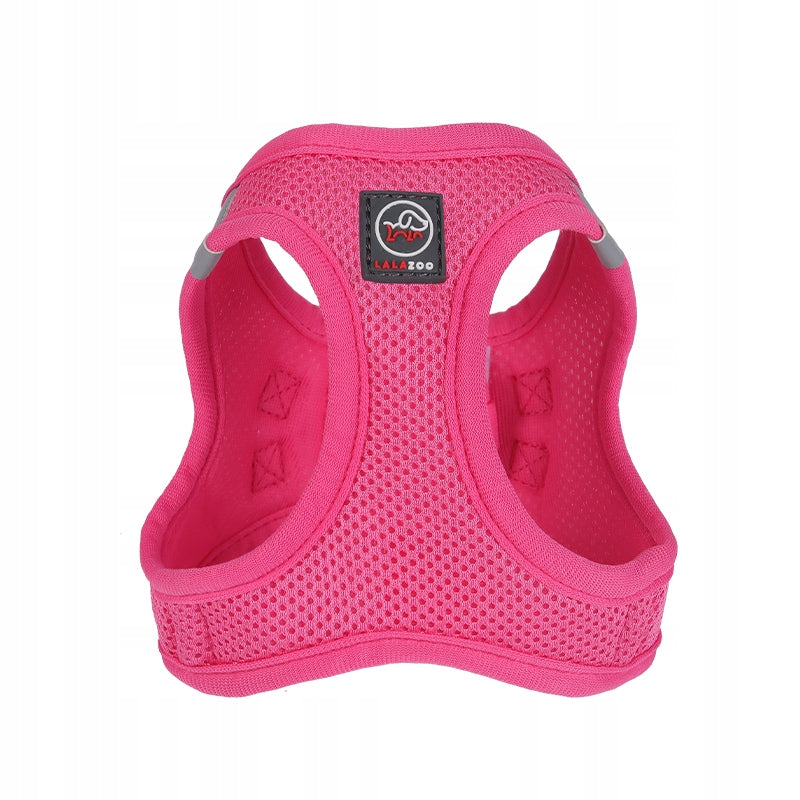 PRESSURE-FREE HARNESS for dog breathable micro breed MIAMI + LANYARD pink XS Manufacturer code 5906555652495