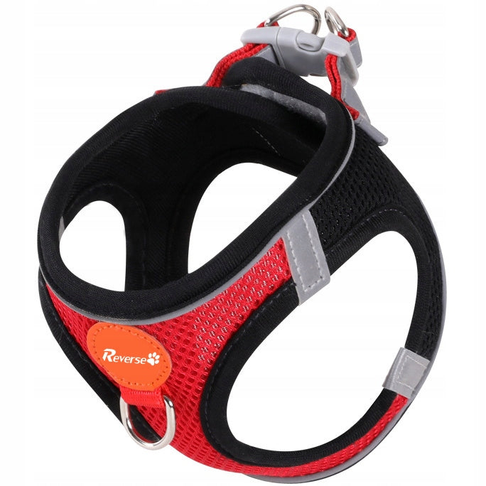 PRESSURE-FREE WALKING HARNESS ADJUSTABLE REFLECTIVE FOR CAT BREATHABLE S