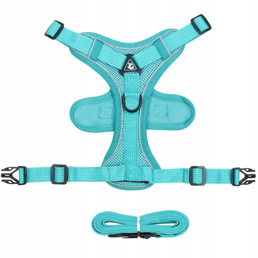 PRESSURE-FREE WALKING HARNESS ADJUSTABLE TYPE GUARD FOR CAT + LEASH r. XL Manufacturer code SZL.K.G.MIE.XL