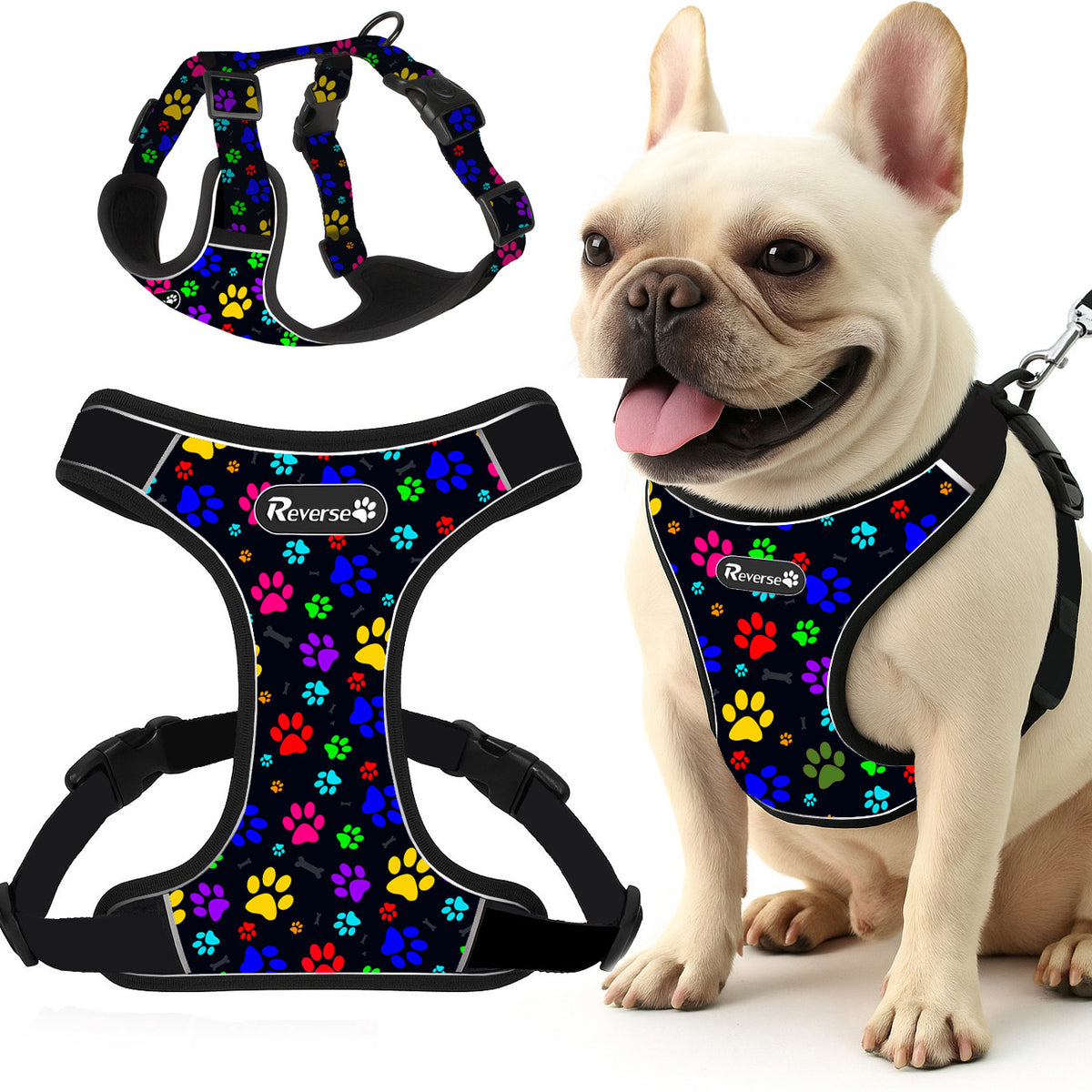 PRESSURE-FREE WALKING HARNESS GUARD FOR DOG STRONG SOFT STRONG PAWS r. S