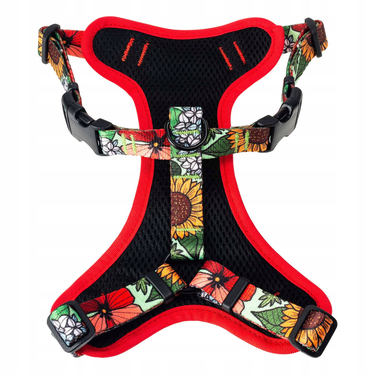 PRESSURE-FREE guard harness for big dog L 30 mm Ukory red BLOSSOM Manufacturer code 9699